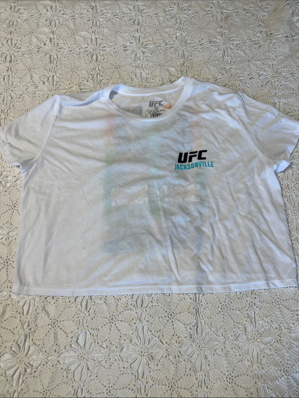 UFC Jacksonville White Women's Tank Top